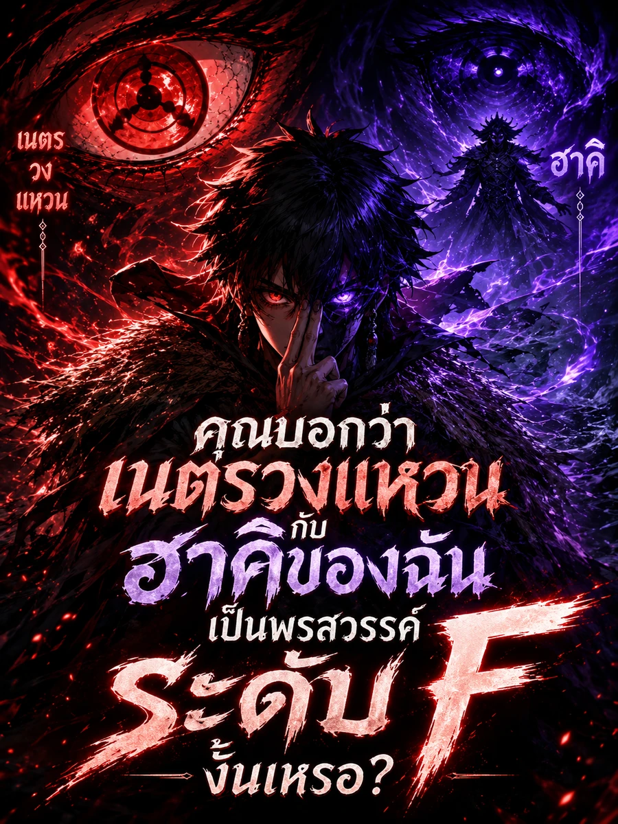 ปก [ชนต้นฉบับ] คุณบอกว่าเนตรวงแหวนกับฮาคิของฉันเป็นพรสวรรค์ระดับ F งั้นเหรอ?