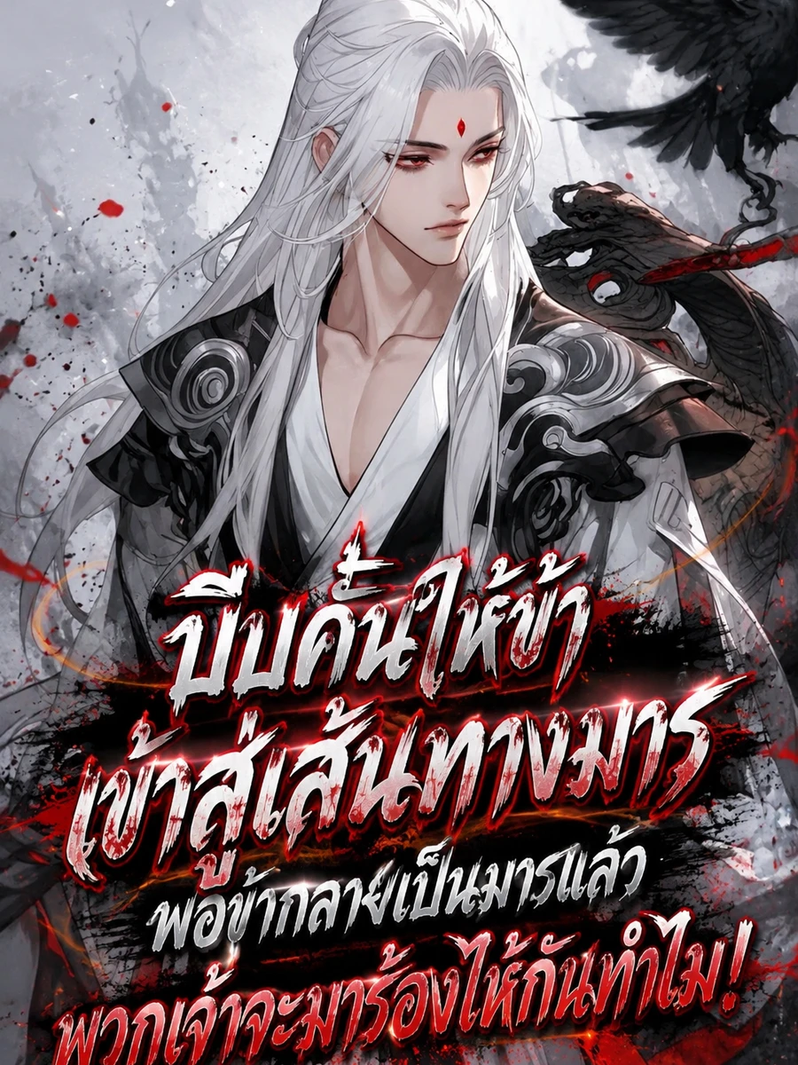 ปก บีบให้ข้าเข้าสู่ทางมาร เมื่อข้ากลายเป็นจอมมารแล้วพวกเจ้าจะมาร้องไห้กันทําไม! (อ่านฟรี 100 ตอน)