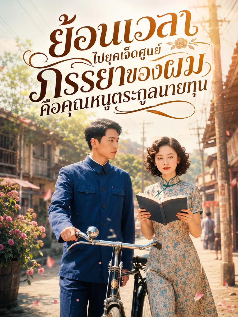 ปก ย้อนเวลาไปยุคเจ็ดศูนย์ ภรรยาของผมคือคุณหนูตระกูลนายทุน
