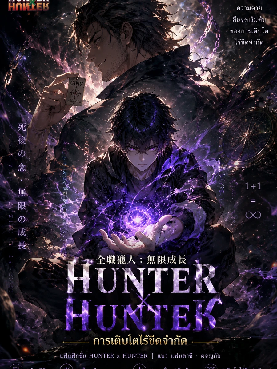 ปก [ชนต้นฉบับ] Hunter x Hunter : การเติบโตไร้ขีดจํากัด