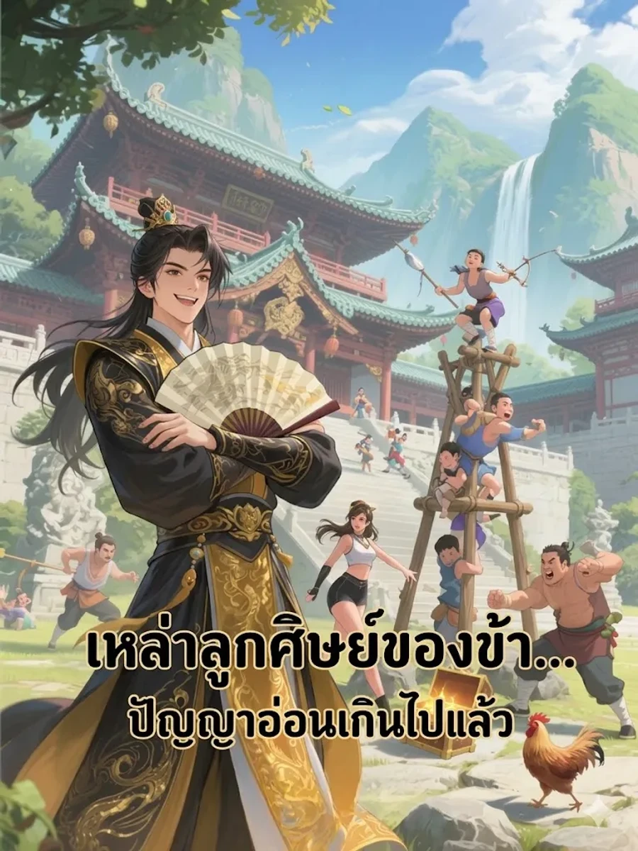 ปก เหล่าลูกศิษย์ของข้า... ปัญญาอ่อนเกินไปแล้ว