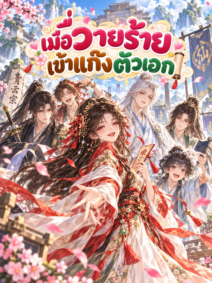 ปก เมื่อวายร้ายเข้าแก๊งตัวเอก