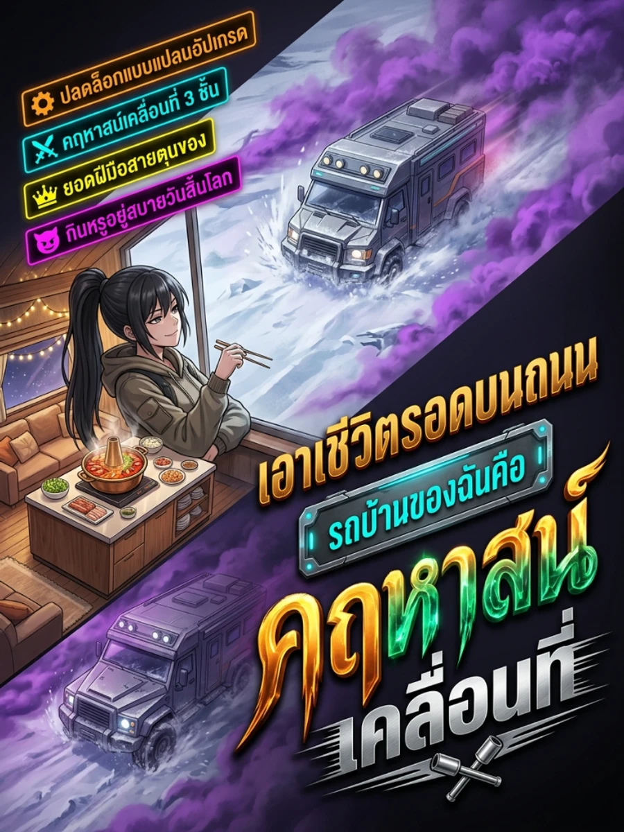 ปก เอาชีวิตรอดบนถนน รถบ้านของฉันคือคฤหาสน์เคลื่อนที่
