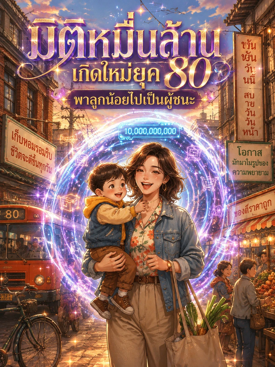 ปก (จบ) มิติหมื่นล้าน เกิดใหม่ยุค 80 พาลูกน้อยไปเป็นผู้ชนะ