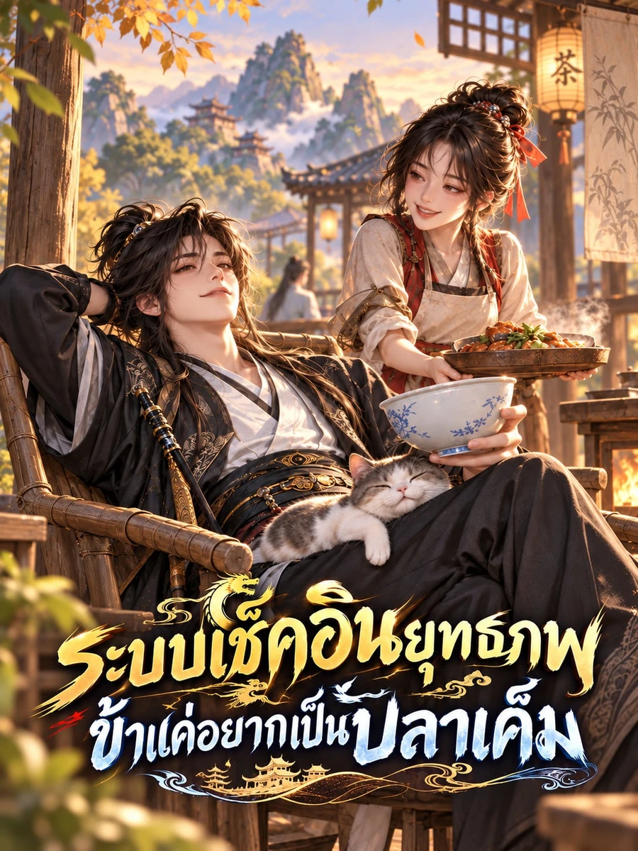 ปก ระบบเช็คอินยุทธภพ...ข้าแค่อยากเป็นปลาเค็ม