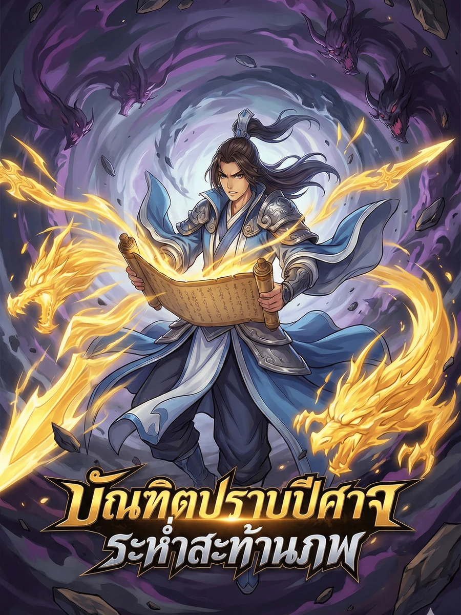 ปก บัณฑิตปราบปีศาจระห่ําสะท้านภพ