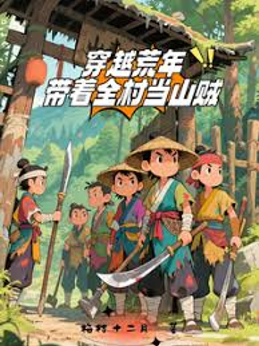 ปก ทะลุมิติสู่ยุคข้าวยากหมากแพง พาสมุนทั้งหมู่บ้านสวมรอยเป็นโจร