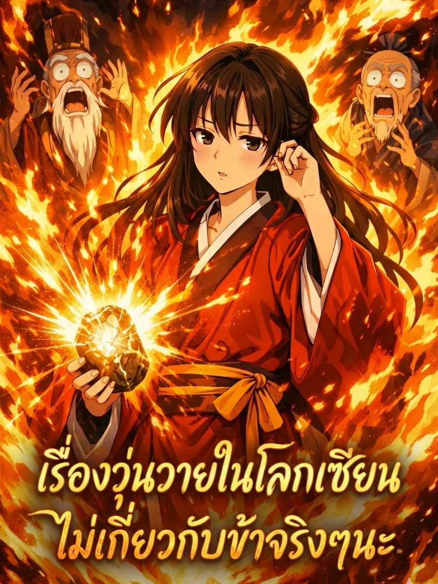 ปก เรื่องวุ่นวายในโลกเซียน ไม่เกี่ยวกับข้าจริงๆนะ