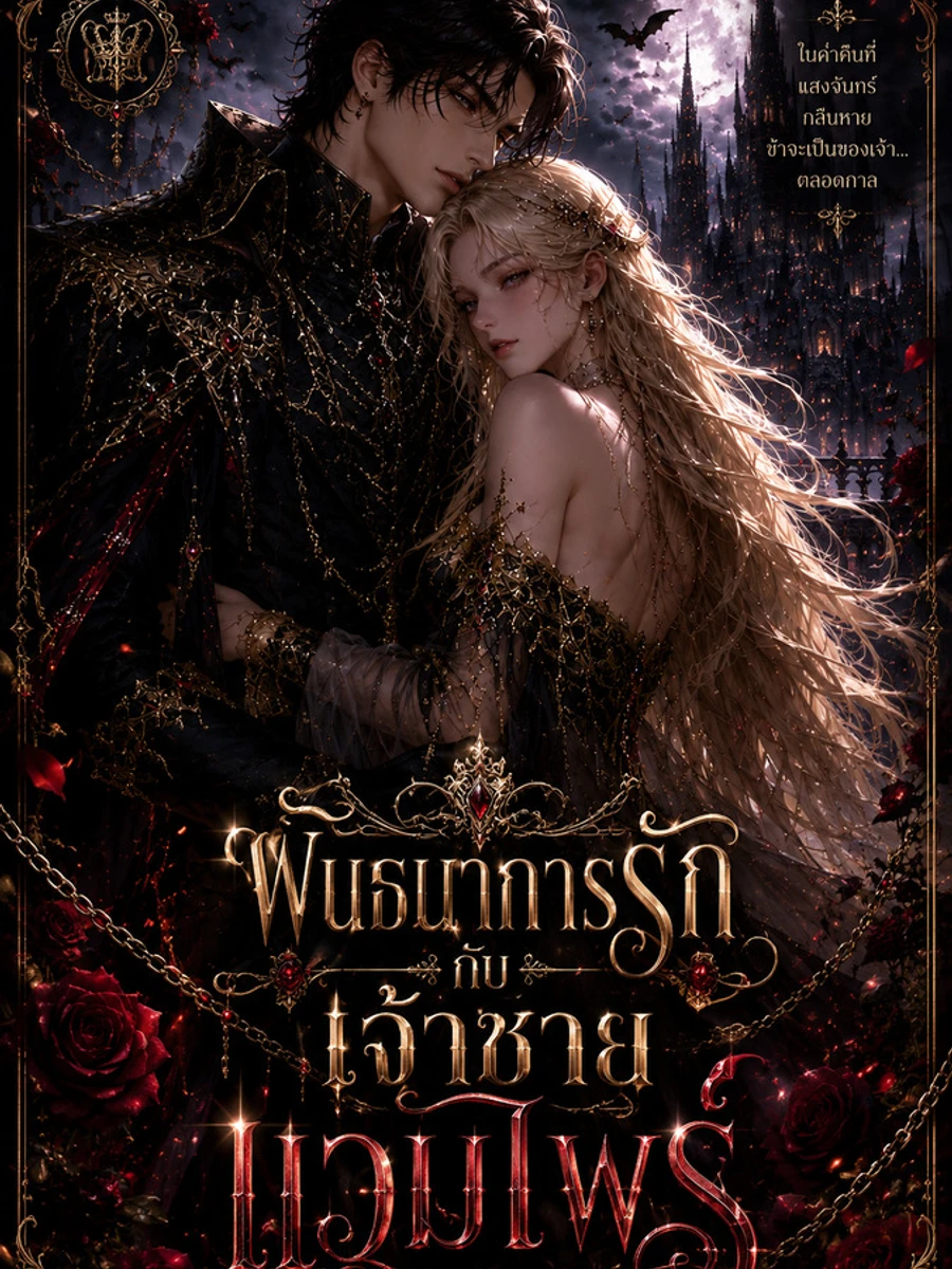 ปก พันธนาการรักกับเจ้าชายแวมไพร์