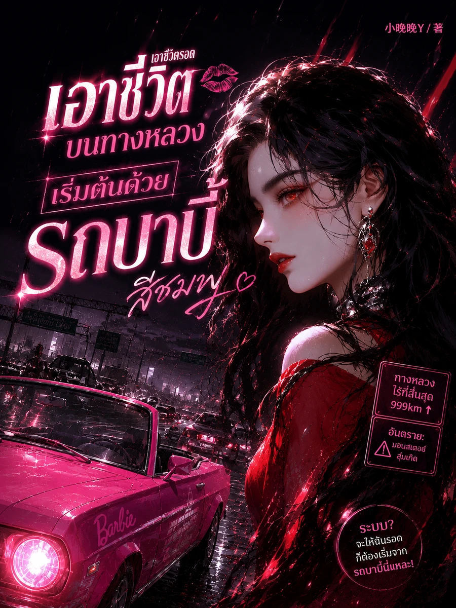 ปก เอาชีวิตรอดบนทางหลวง : เริ่มต้นด้วยรถบาบี้สีชมพู