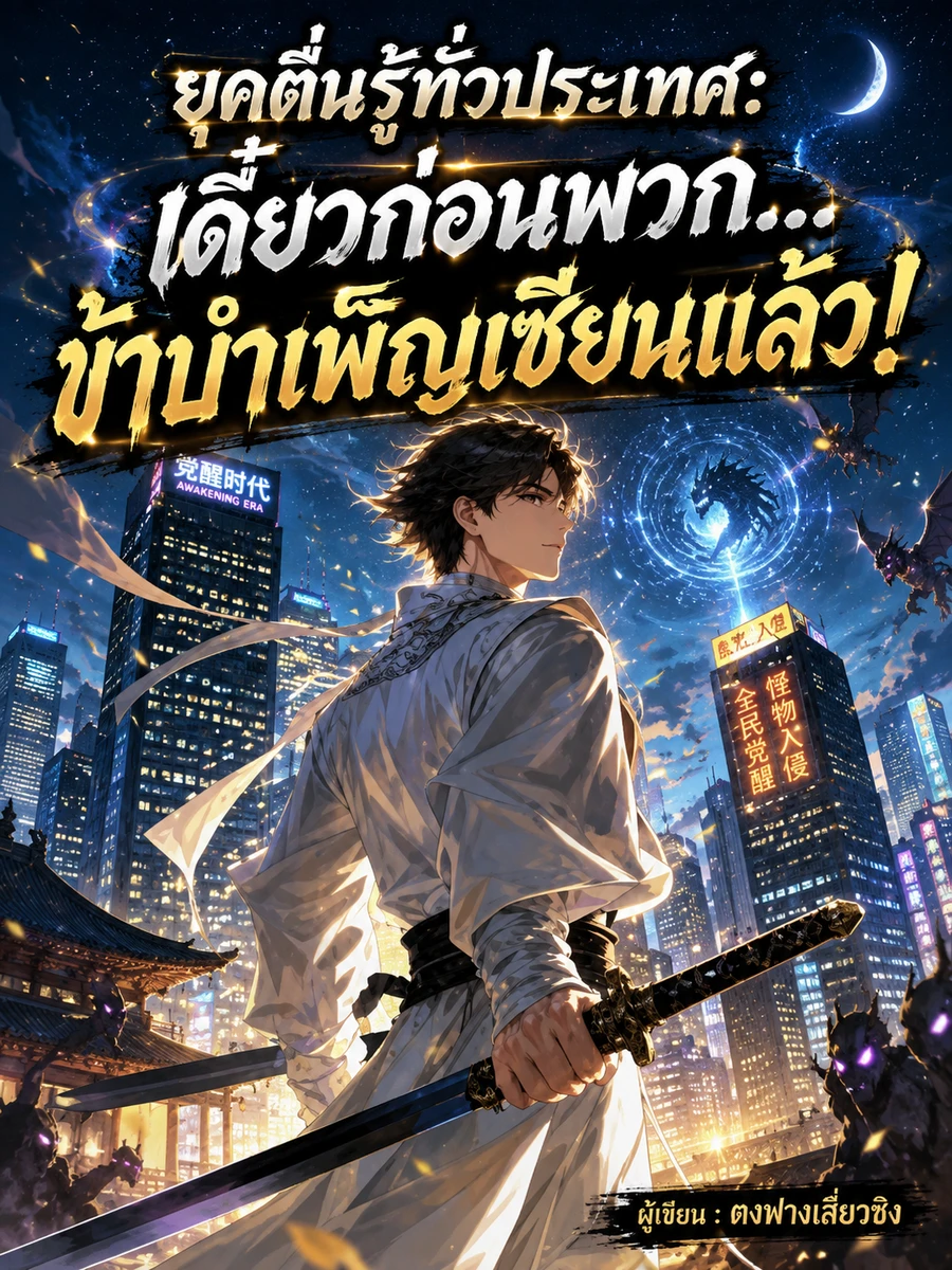 ปก ยุคตื่นรู้ทั่วประเทศ: เดี๋ยวก่อนพวก... ข้าบําเพ็ญเซียนแล้ว!
