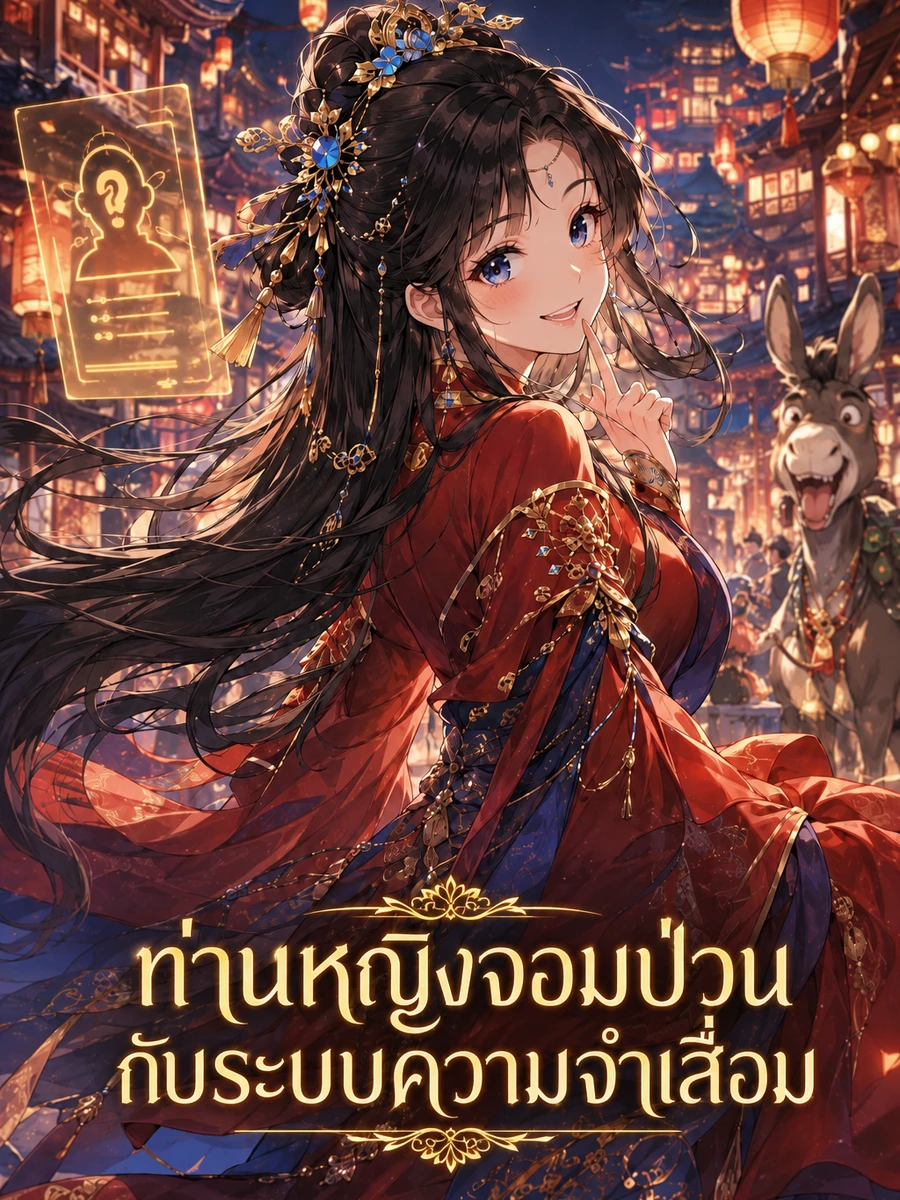 ปก ท่านหญิงจอมป่วนกับระบบความจําเสื่อม