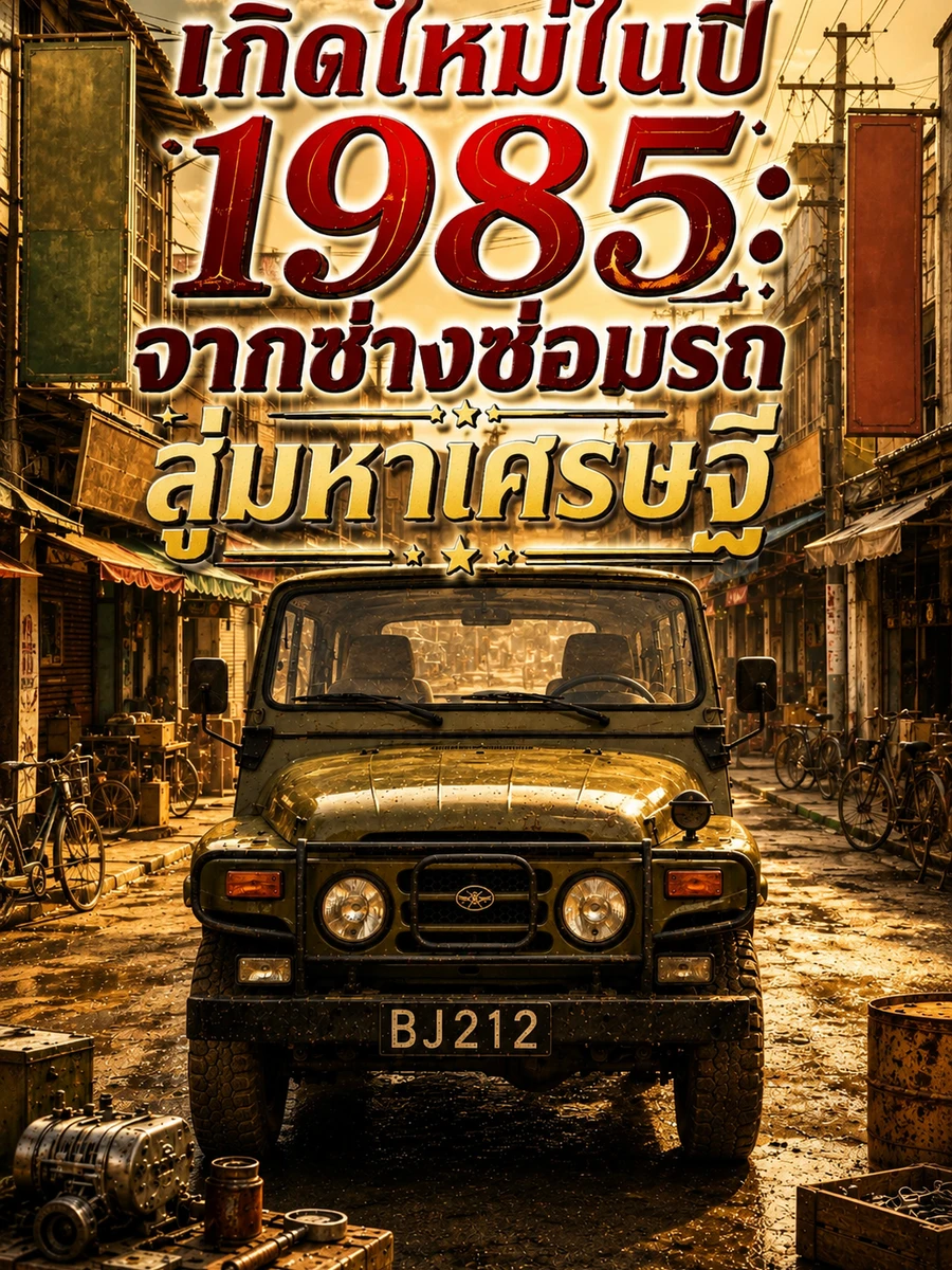 ปก (จบ) เกิดใหม่ในปี 1985: จากช่างซ่อมรถสู่มหาเศรษฐี