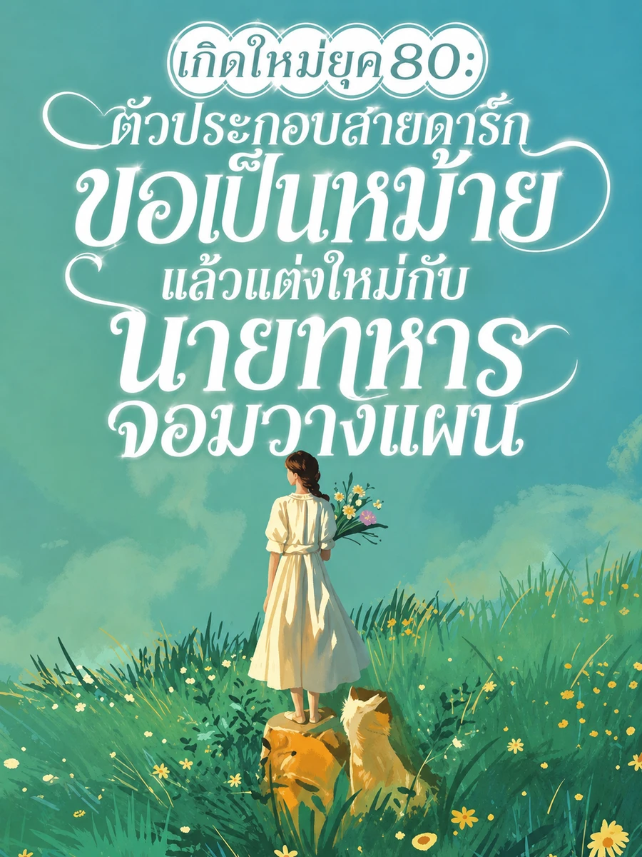 ปก (จบแล้ว) เกิดใหม่ยุค 80: ตัวประกอบสายดาร์กขอเป็นหม้าย แล้วแต่งใหม่กับนายทหารจอมวางแผน