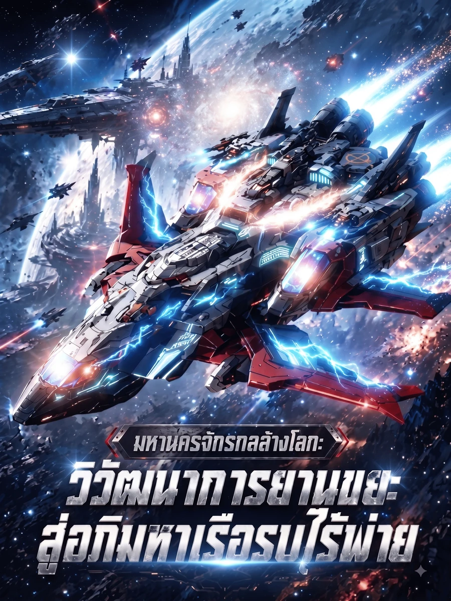 ปก (จบแล้ว) อัปเกรดจนไร้ขีดจํากัด จากยานขยะสู่อภิมหาเรือรบไร้พ่าย