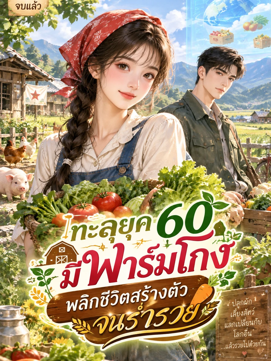 ปก ทะลุยุค 60 มีฟาร์มโกง พลิกชีวิตสร้างตัวจนร่ํารวย