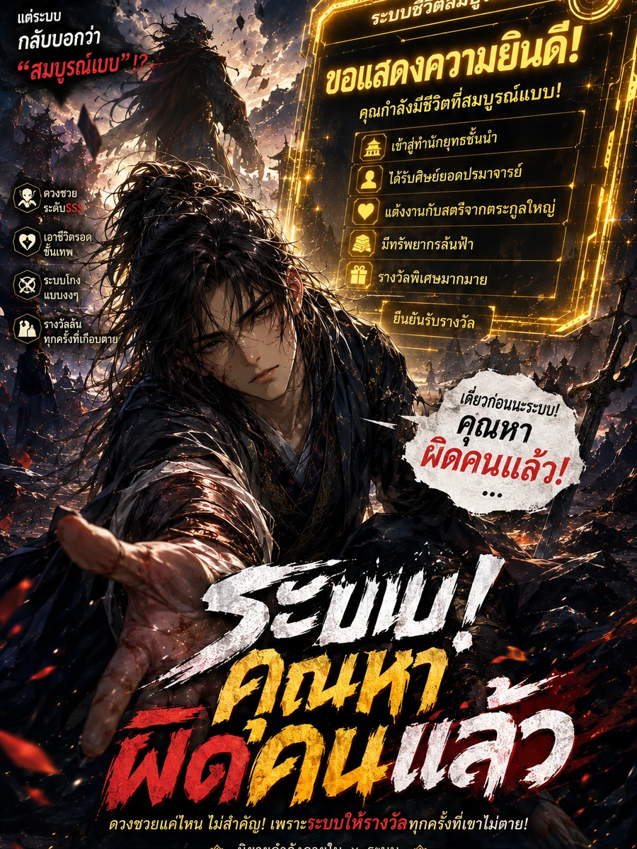 ปก ระบบ: คุณหาผิดคนแล้ว