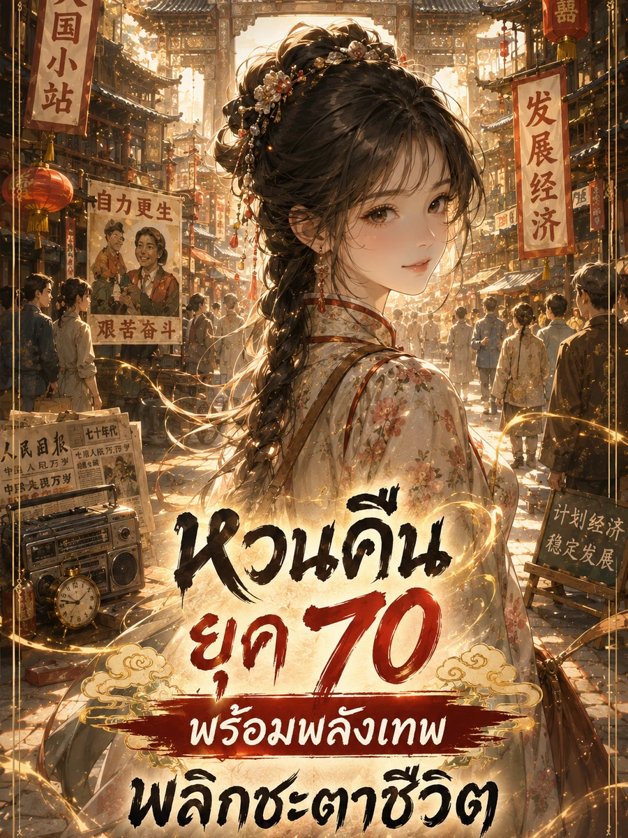 ปก หวนคืนยุค 70: พร้อมพลังเทพ พลิกชะตาชีวิต