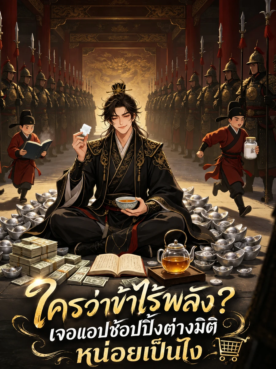 ปก ใครว่าข้าไร้พลัง? เจอแอปช้อปปิ้งต่างมิติหน่อยเป็นไง