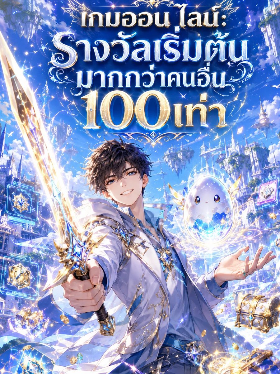 ปก เกมออนไลน์: รางวัลเริ่มต้นมากกว่าคนอื่น 100 เท่า