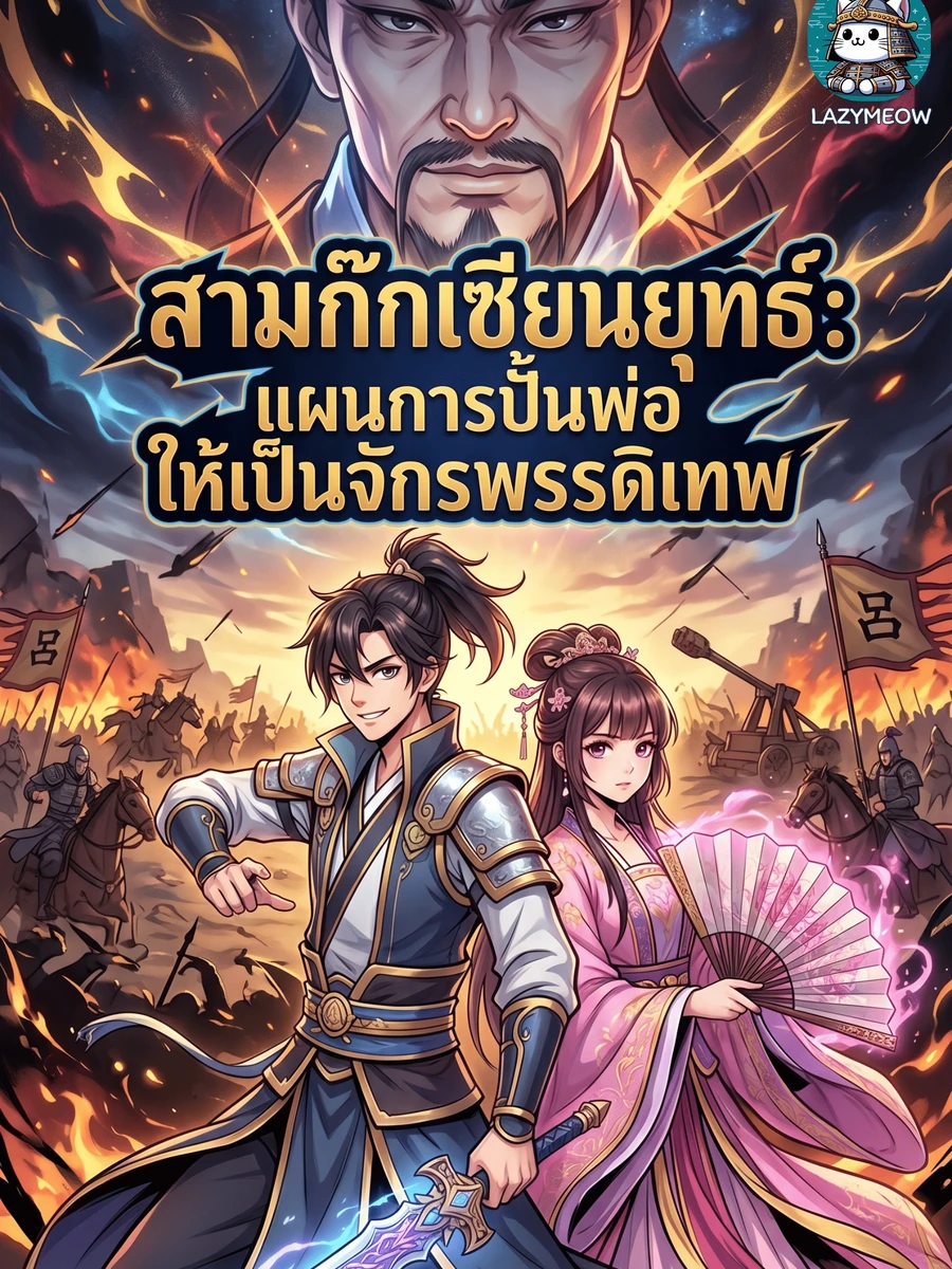 ปก [จบแล้ว] สามก๊กเซียนยุทธ์: แผนการปั้นพ่อให้เป็นจักรพรรดิเทพ
