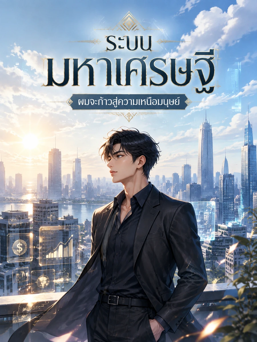 ปก ระบบมหาเศรษฐี: ผมจะก้าวสู่ความเหนือมนุษย์