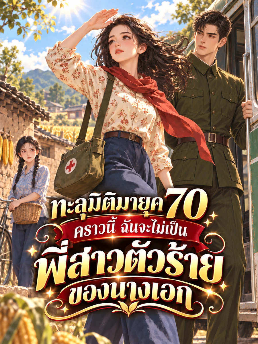 ปก ทะลุมิติมายุค 70 คราวนี้ ฉันจะไม่เป็นพี่สาวตัวร้ายของนางเอก
