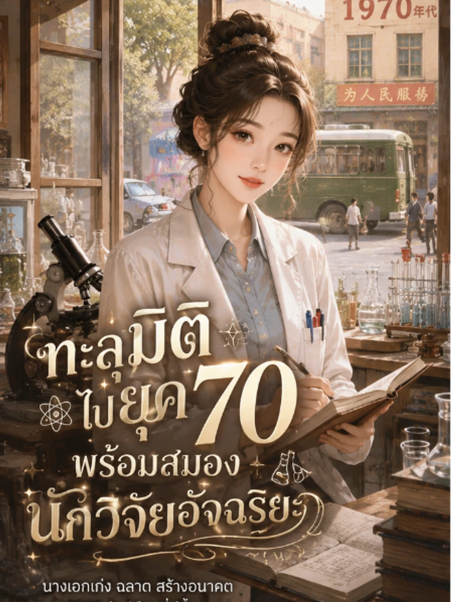 ปก [จบแล้ว] ทะลุมิติไปยุค 70 พร้อมสมองนักวิจัยอัจฉริยะ