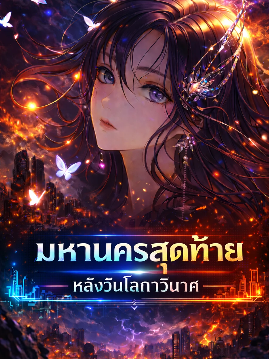 ปก มหานครสุดท้ายหลังวันโลกาวินาศ ( 186 ตอนจบ )