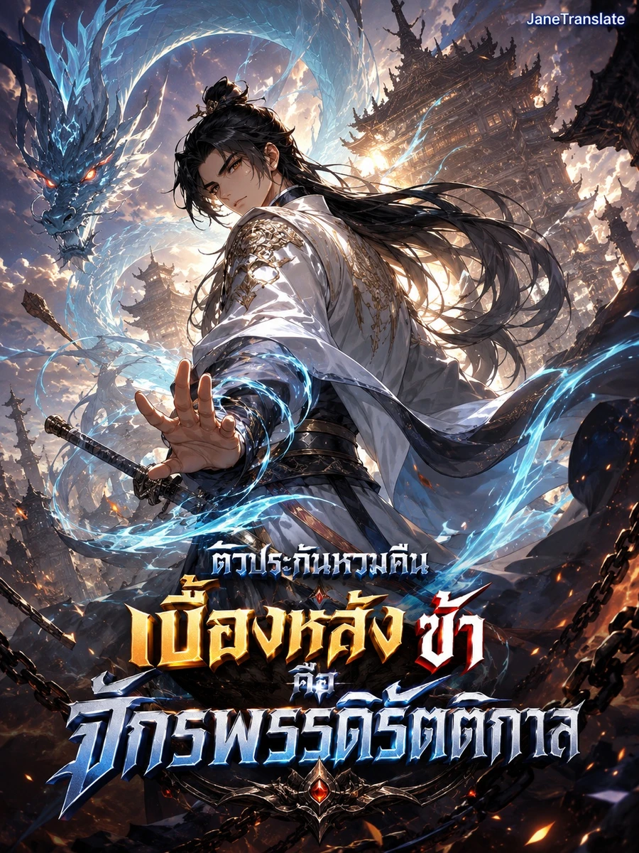 ปก ตัวประกันหวนคืน เบื้องหลังข้าคือจักรพรรดิรัตติกาล