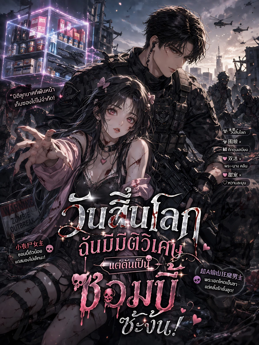 ปก [จบแล้ว] วันสิ้นโลกฉันมีมิติวิเศษ แต่ดันเป็นซอมบี้ซะงั้น!
