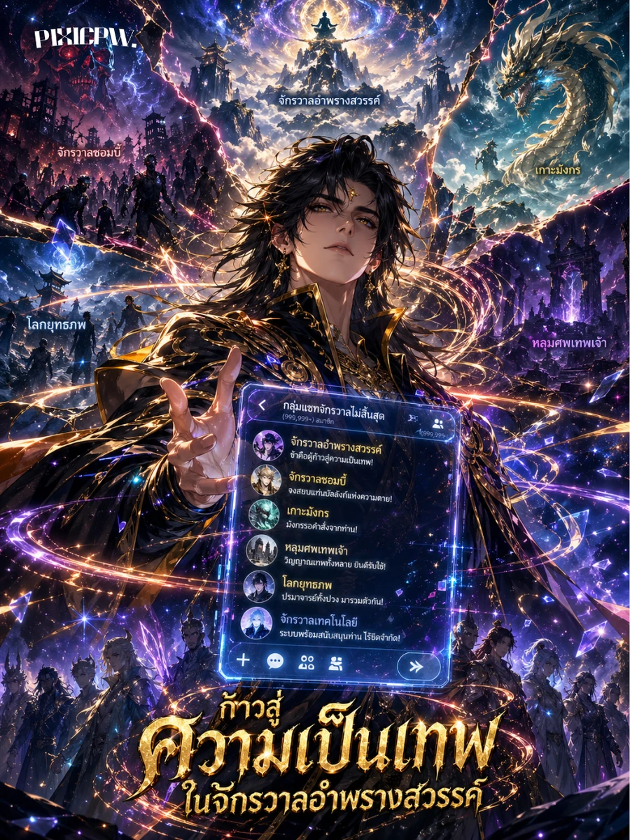 ปก [จบแล้ว] ก้าวสู่ความเป็นเทพในจักรวาลอําพรางสวรรค์