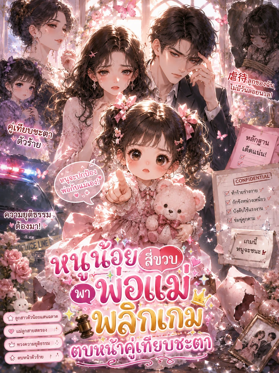 ปก หนูน้อยสี่ขวบพาพ่อแม่พลิกเกม ตบหน้าคู่เทียบชะตา