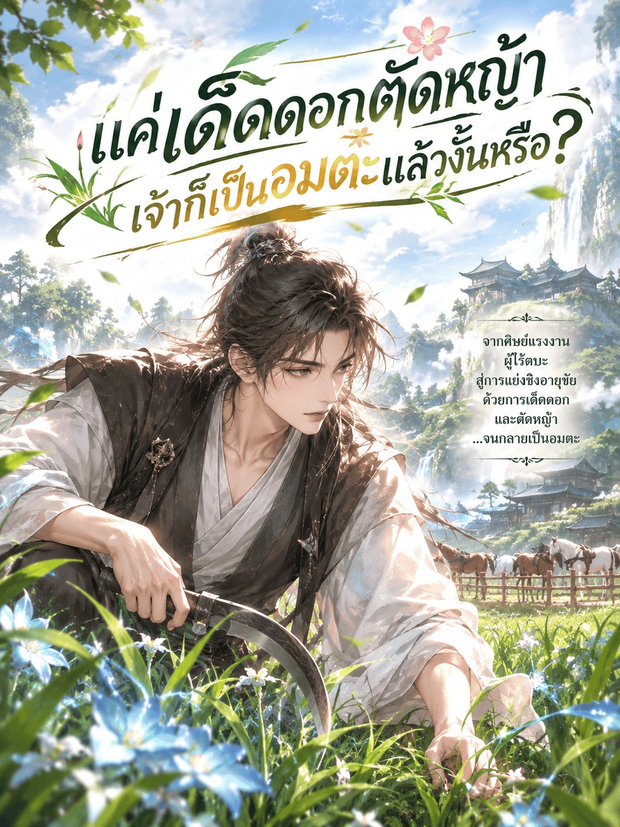 ปก แค่เด็ดดอกตัดหญ้า เจ้าก็เป็นอมตะแล้วงั้นหรือ?