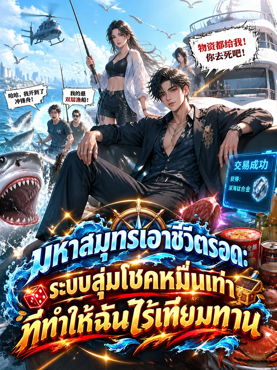 ปก มหาสมุทรเอาชีวิตรอด: ระบบสุ่มโชคหมื่นเท่าที่ทําให้ฉันไร้เทียมทาน