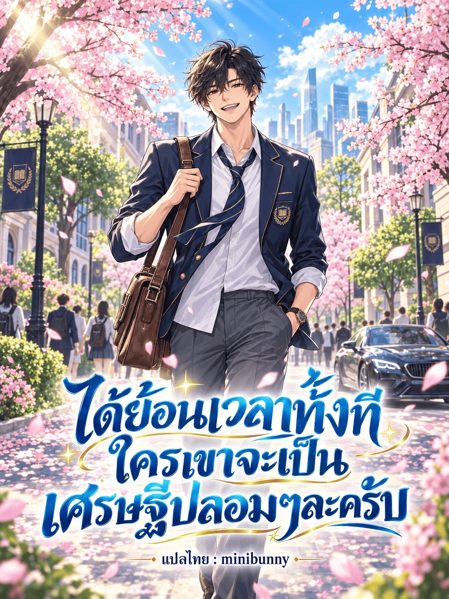 ปก ได้ย้อนเวลาทั้งที ใครเขาจะเป็นเศรษฐีปลอมๆละครับ
