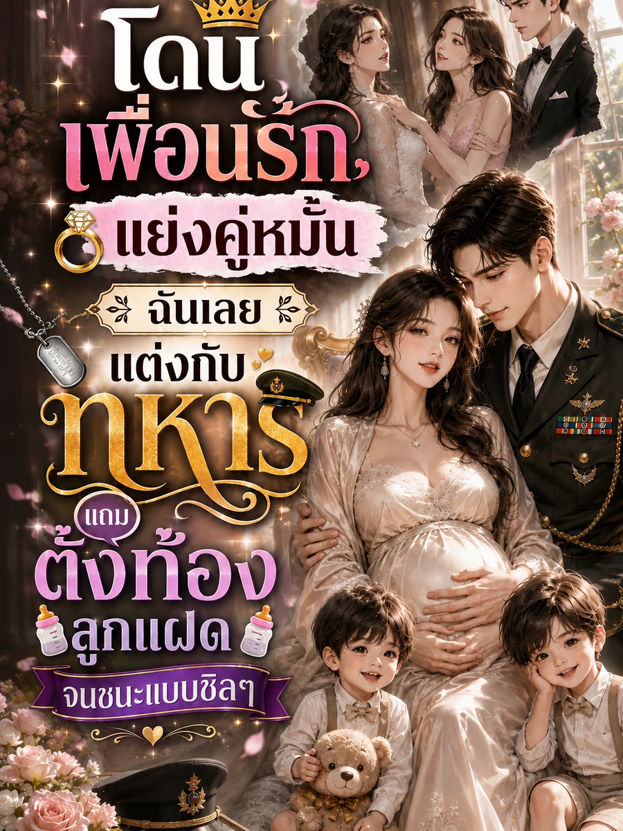 ปก (จบ) โดนเพื่อนรักแย่งคู่หมั้น ฉันเลยแต่งกับทหารแถมตั้งท้องลูกแฝดจนชนะแบบชิลๆ