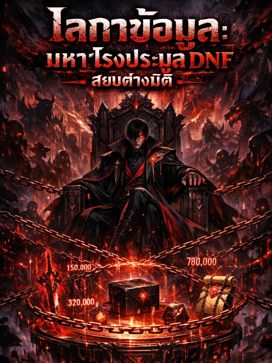 ปก โลกาข้อมูล: มหาโรงประมูล DNF สยบต่างมิติ