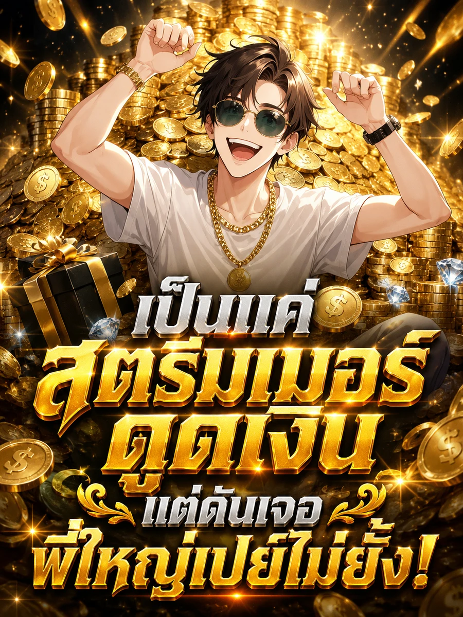 ปก เป็นแค่สตรีมเมอร์ดูดเงิน แต่ดันเจอพี่ใหญ่เปย์ไม่ยั้ง!