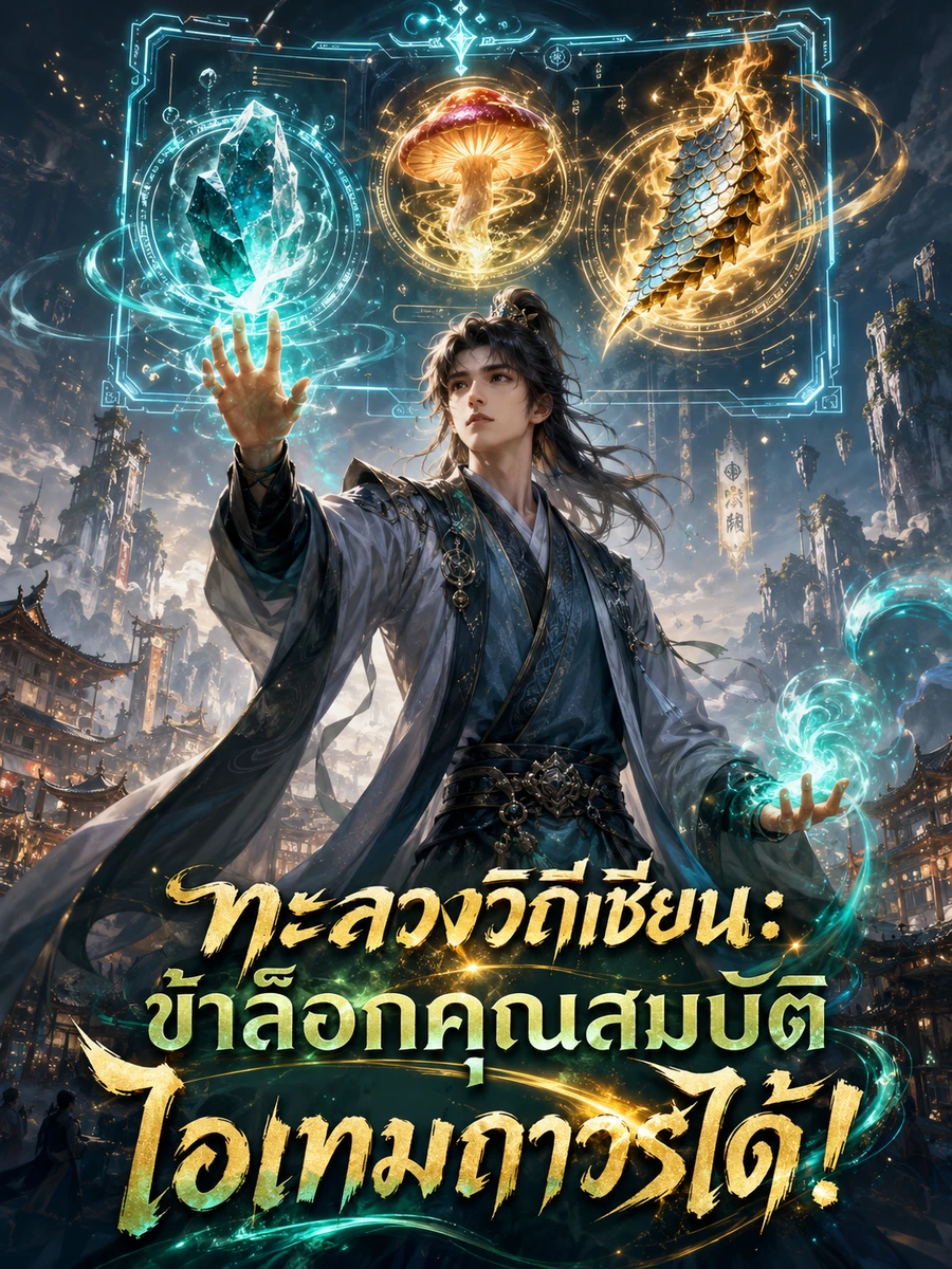 ปก ทะลวงวิถีเซียน: ข้าล็อกคุณสมบัติไอเทมถาวรได้!