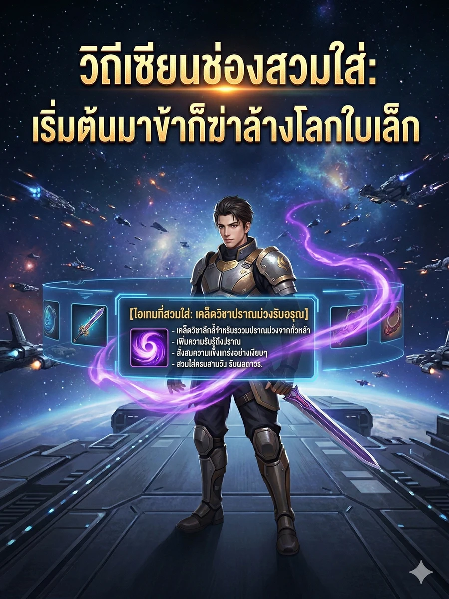 ปก วิถีเซียนช่องสวมใส่: เริ่มต้นมาข้าก็ฆ่าล้างโลกใบเล็ก