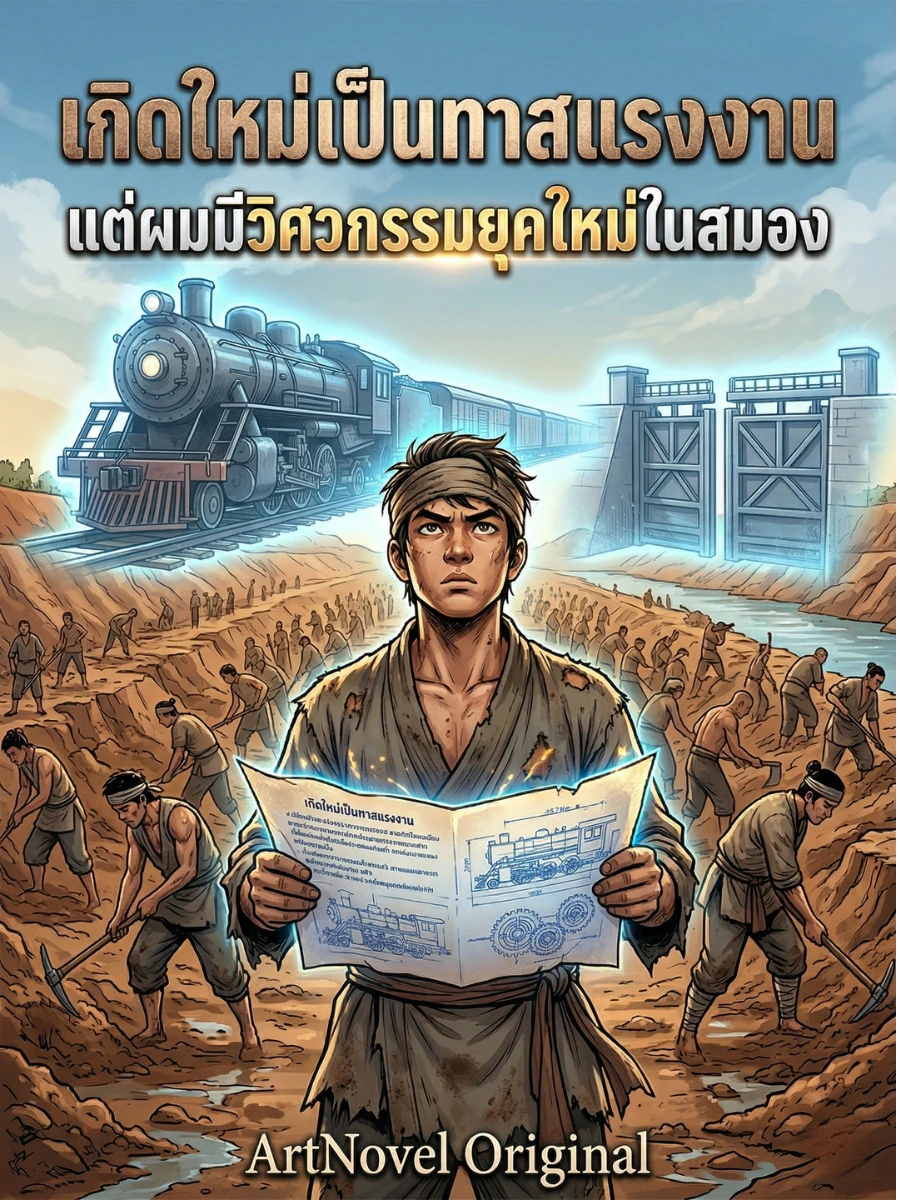 ปก เกิดใหม่เป็นทาสแรงงาน แต่ผมมีวิศวกรรมยุคใหม่ในสมอง
