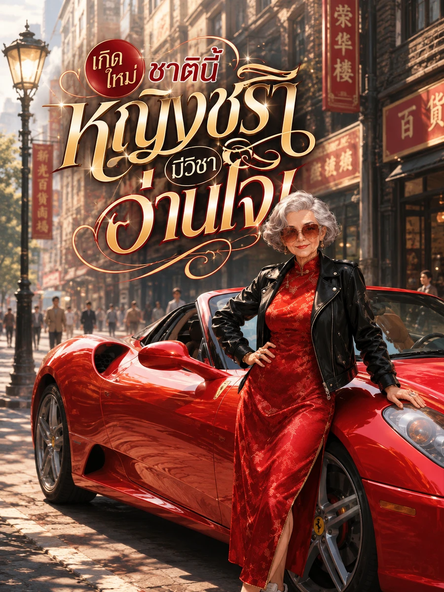 ปก (จบแล้ว) เกิดใหม่ชาตินี้ หญิงชรามีวิชาอ่านใจ!