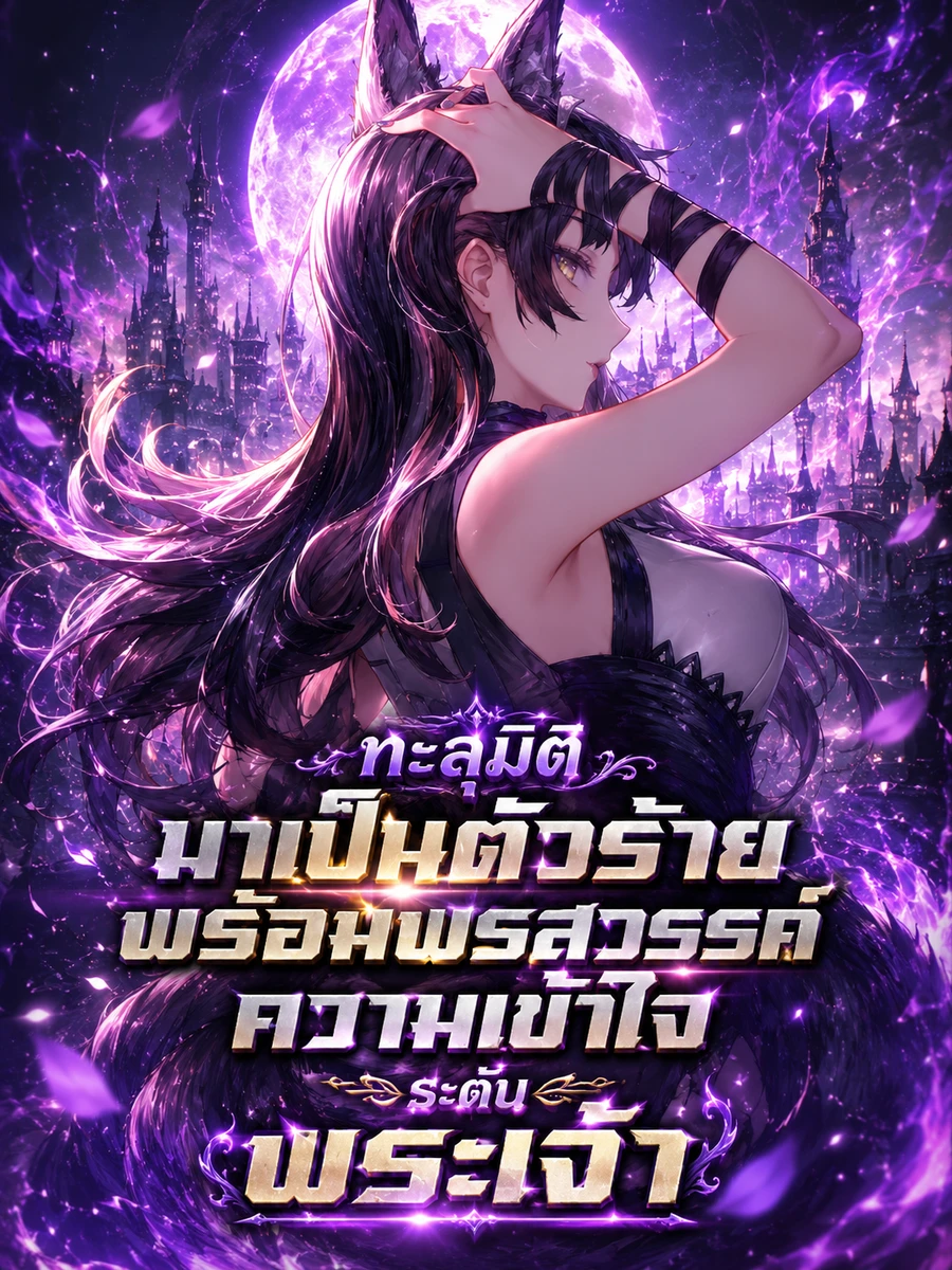 ปก (จบแล้ว) ทะลุมิติมาเป็นตัวร้าย พร้อมพรสวรรค์ความเข้าใจระดับพระเจ้า