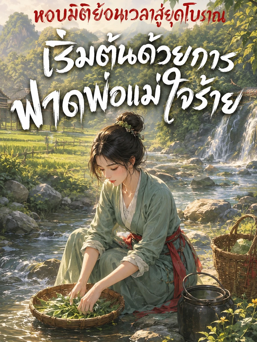 ปก (จบแล้ว) หอบมิติย้อนเวลาสู่ยุคโบราณ เริ่มต้นด้วยการฟาดพ่อแม่ใจร้าย