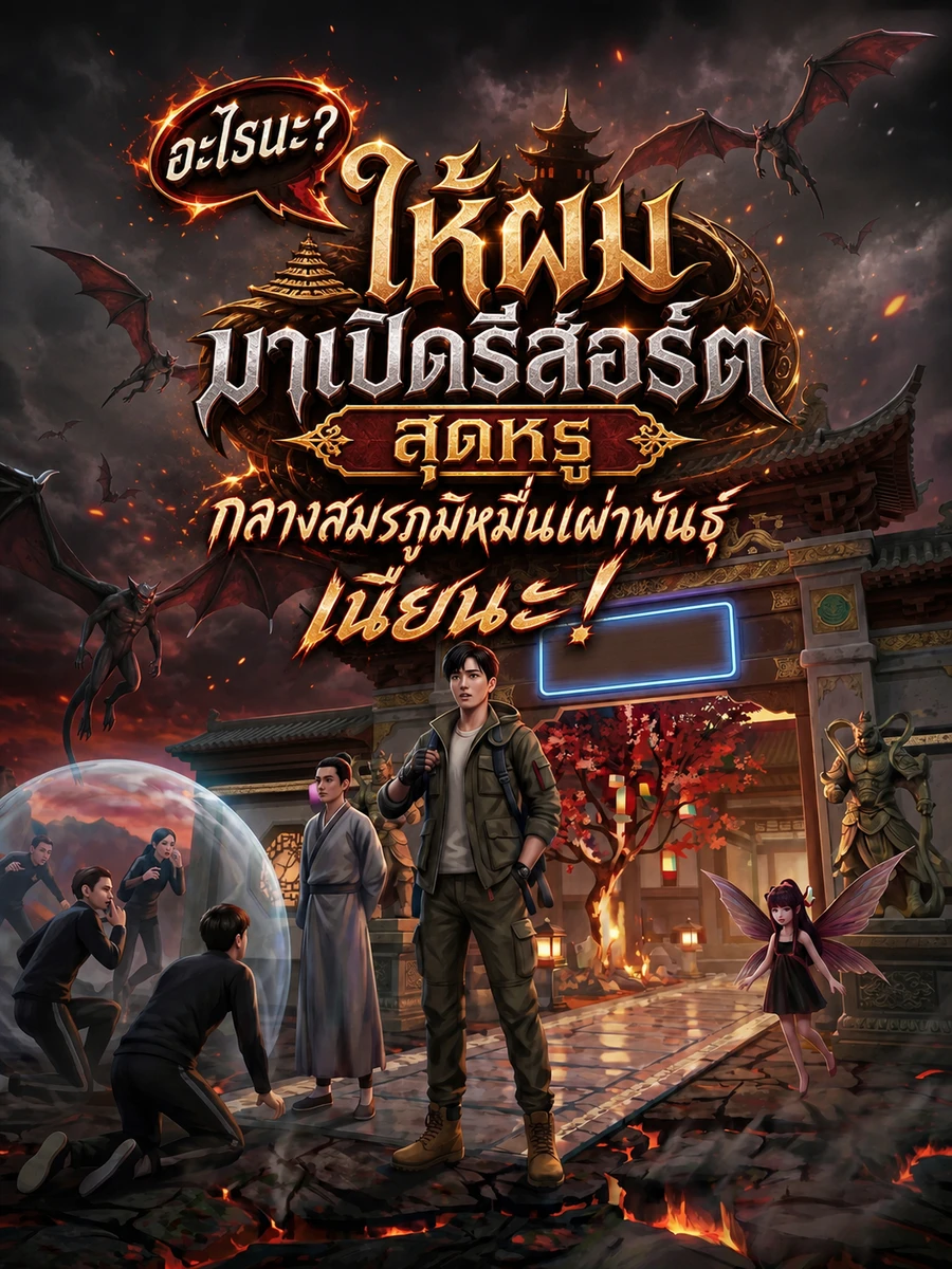 ปก อะไรนะ ให้ผมมาเปิดรีสอร์ตสุดหรู กลางสมรภูมิหมื่นเผ่าพันธุ์เนี่ยนะ