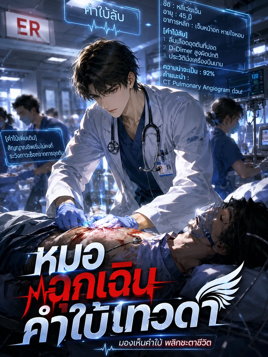 ปก หมอฉุกเฉินคําใบ้เทวดา