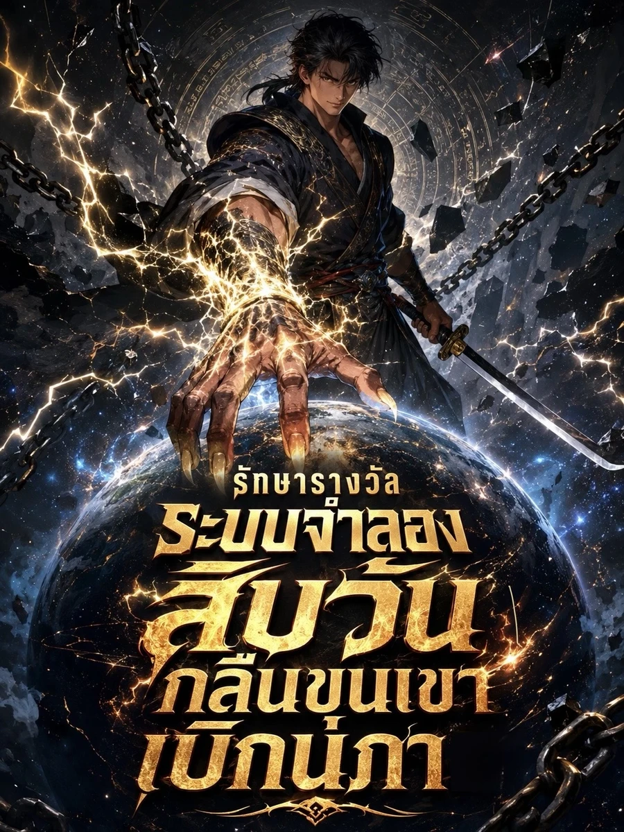 ปก รักษารางวัลระบบจําลอง สิบวันกลืนขุนเขาเบิกนภา