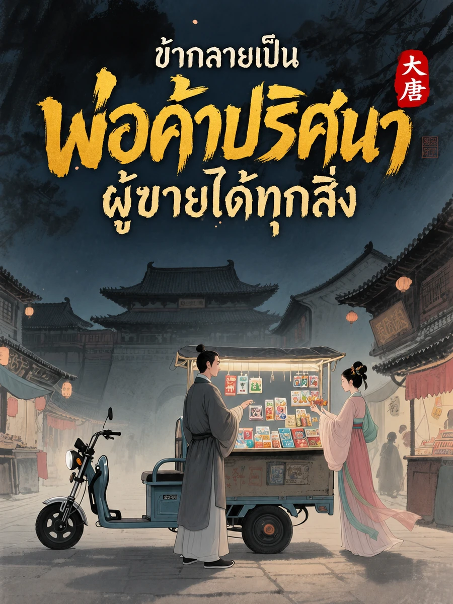 ปก ข้ากลายเป็นพ่อค้าปริศนาผู้ขายได้ทุกสิ่ง