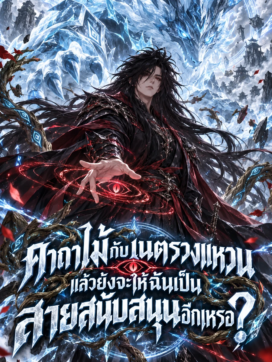 ปก คาถาไม้กับเนตรวงแหวน แล้วยังจะให้ฉันเป็นสายสนับสนุนอีกเหรอ?
